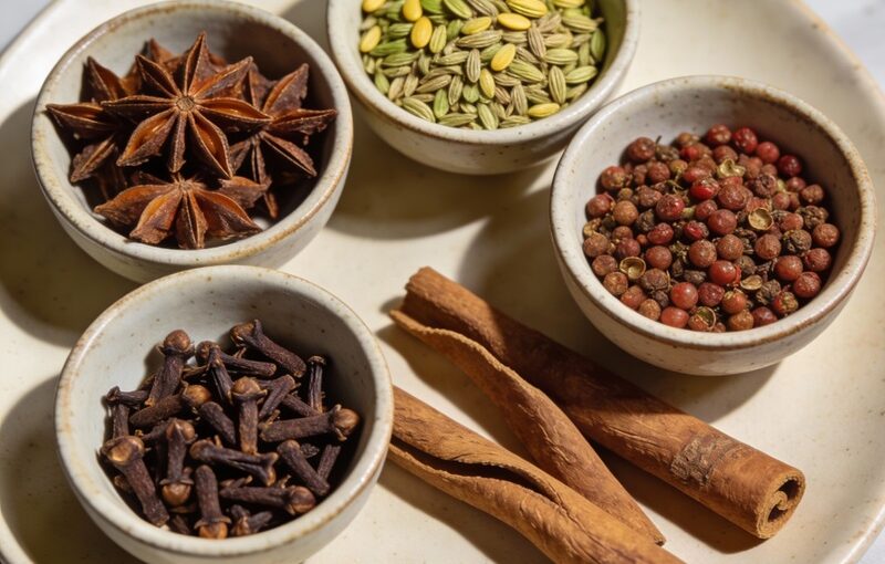 az ötfűszer összetevői